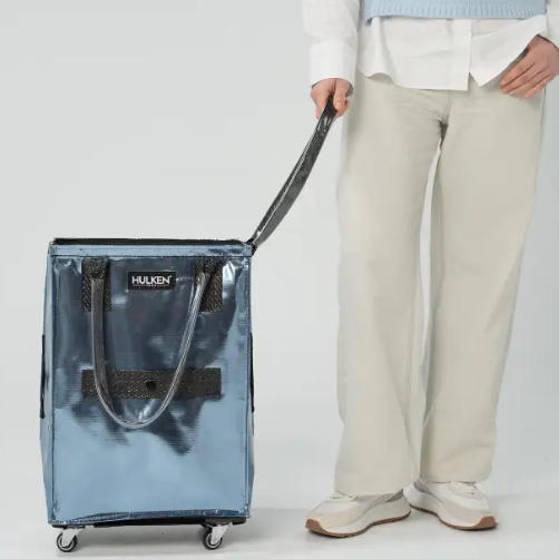 Hulken was once a sign of success for entrepreneurs. Now, it's coming for travelers — just don't call it a suitcase.